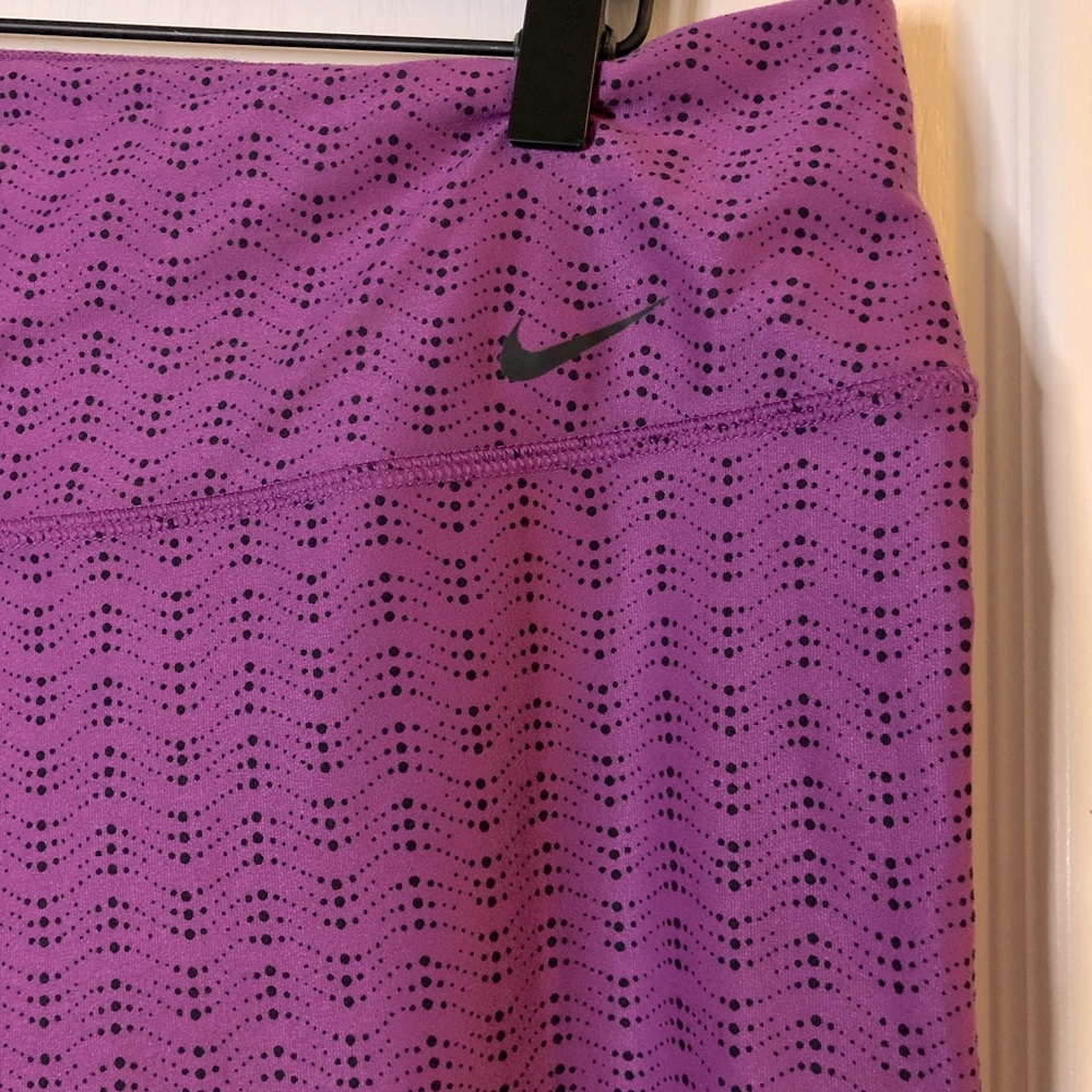 Purple Nike workout Capri leggings, XL